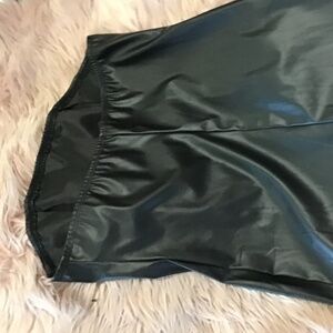 Stretch Pleather Tube dress